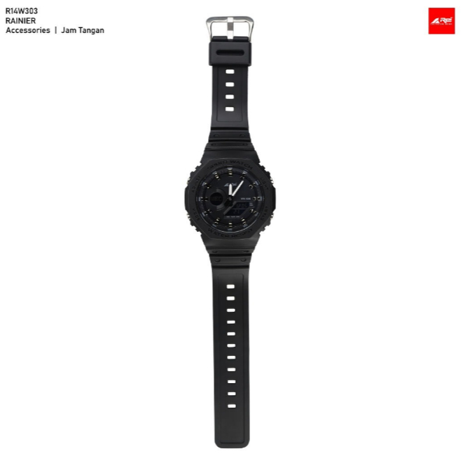 Rei Jam Tangan Digital dan Analog Pria Rainer Arei Outdoorgear watch