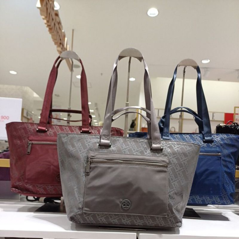 Tas Wanita Tote Bag - Bellezza Yz2132576 Origin Depstore - Parasut Nilon Shoulder Totebag Ringan Awe