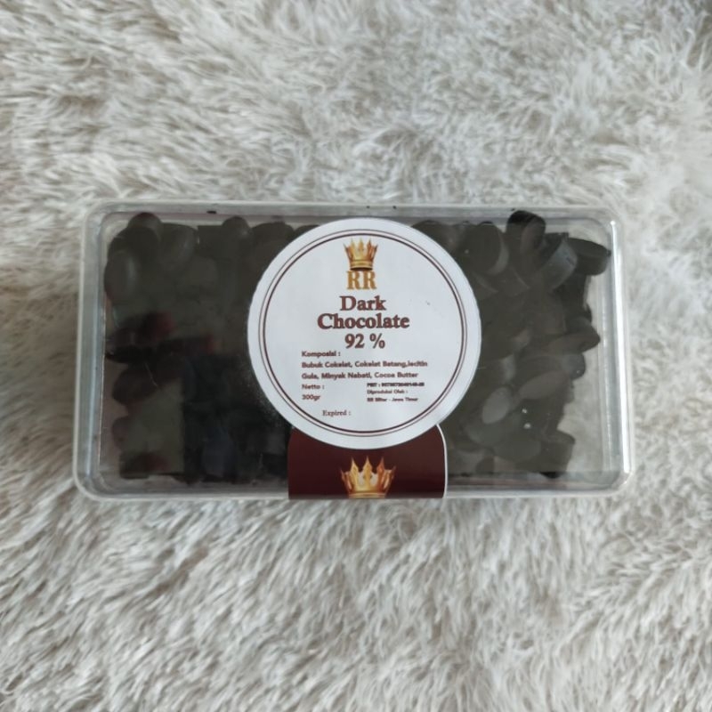 

Dark Chocolate 92%Less Sugar Chips 300gram