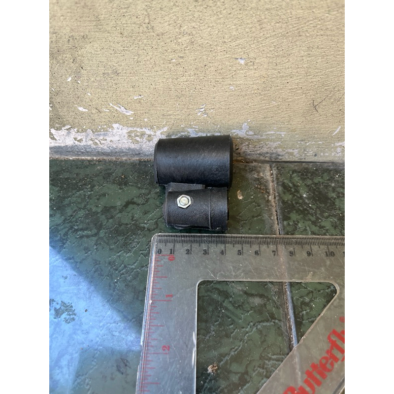 Capit Mic Holder Stand Mic Kepala Jepit Mic Ulir Ukuran Kecil Plastik Tebal Drat Kecil 7mm plastik