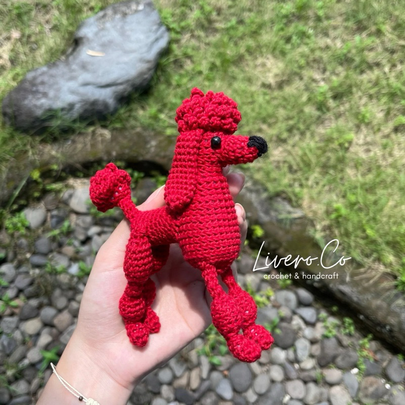POODLE AMIGURUMI/BONEKA RAJUT POODLE
