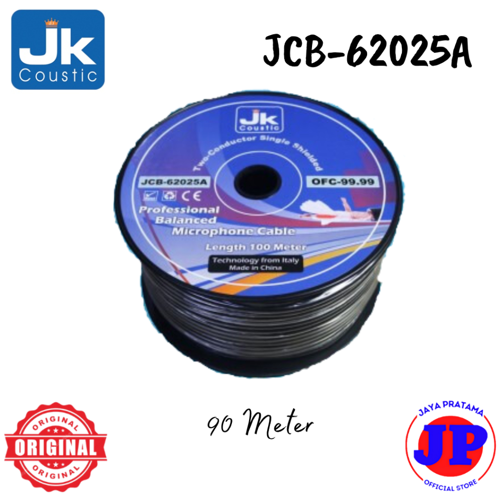 Kabel Jk Coustic JCB62025a Kabel Audio Microphone Kabel Audio Jk Coustic JCB-62025A