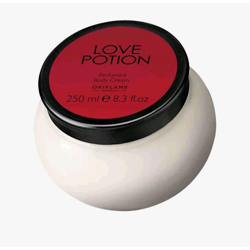 Body Cream Love Potion Perfumed by Oriflame|Body Cream Melembabkan & Mencerahkan Kulit Tubuh Ekstra 