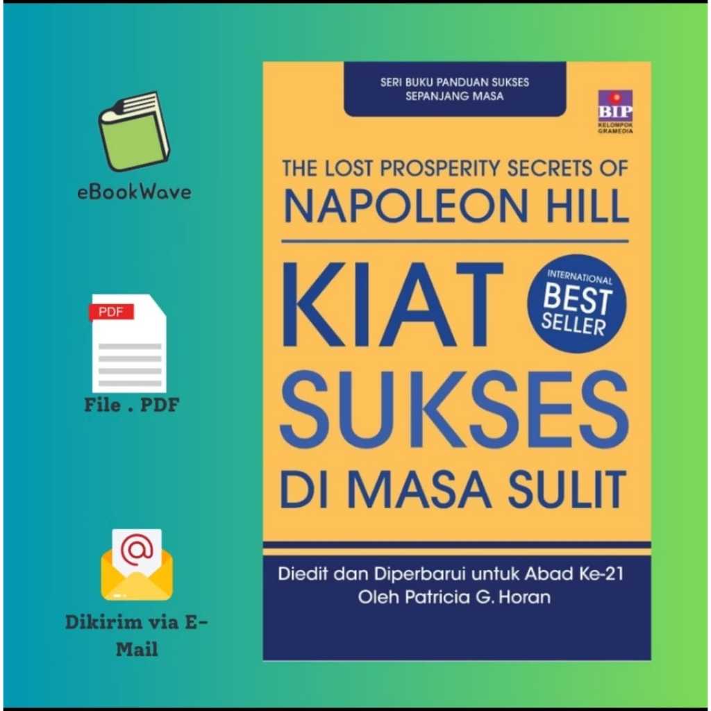 

The Lost Prosperity Secret of Napoleon Hill Book BEST SELLER (Bahasa Indonesia)