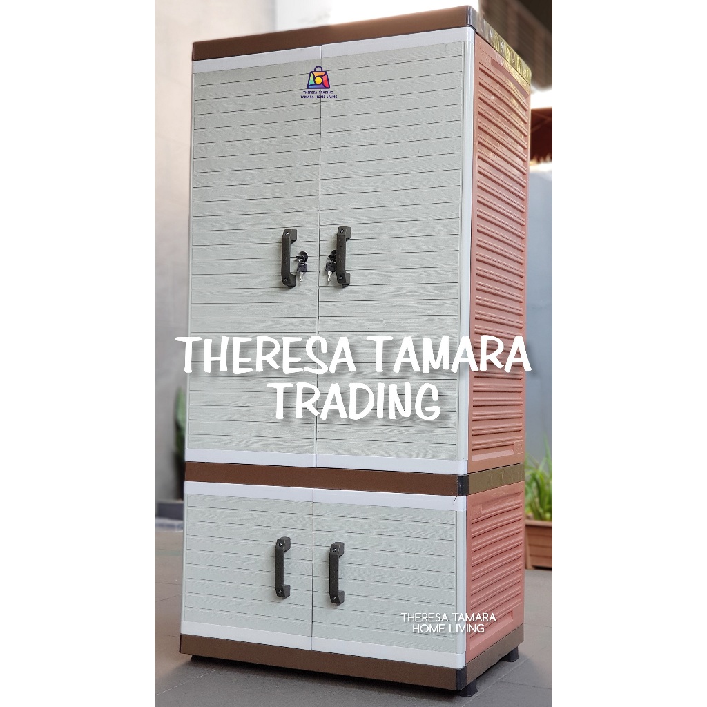 LEMARI PAKAIAN GANTUNG PLASTIK CLUB LC FURNITURE GANTUNGAN