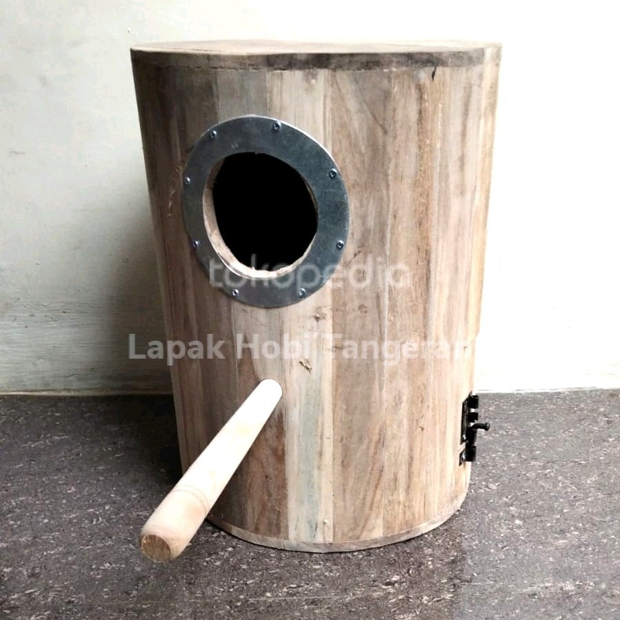 Sarang Burung Glodok Bulat Natural Burung Nuri Ambon Hans Sunconure Conure Ringneck dll