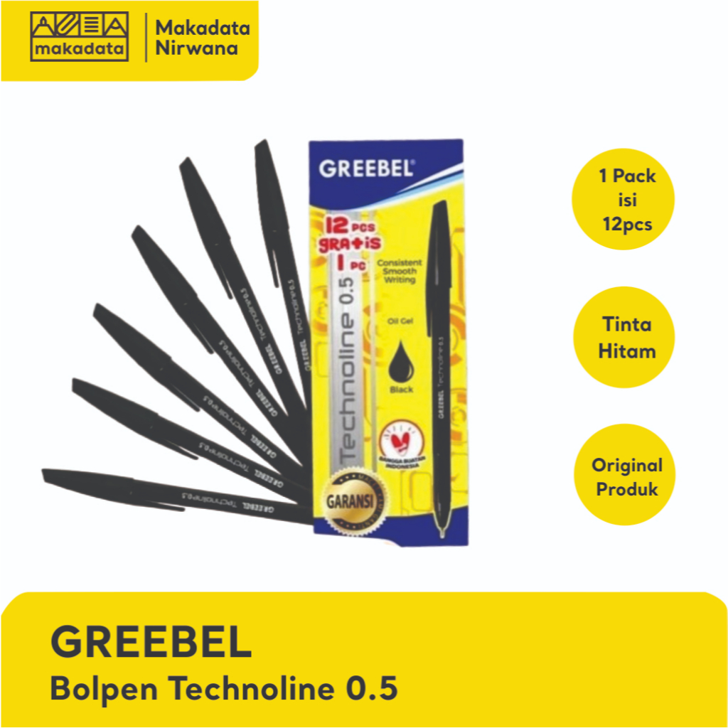 

GREEBEL BOLPEN/PULPEN TECHNOLINE 0.5 (1 PACK)