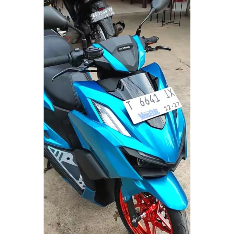 Cat motor warna  biru relaxa / cat motor warna biru metalik / cat motor cat mobil cat automotive pu