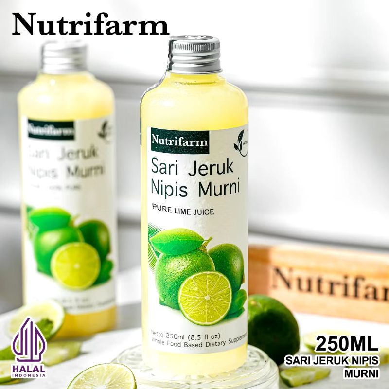 

Sari Jeruk Nipis Murni Pure Lime Juice 250ml