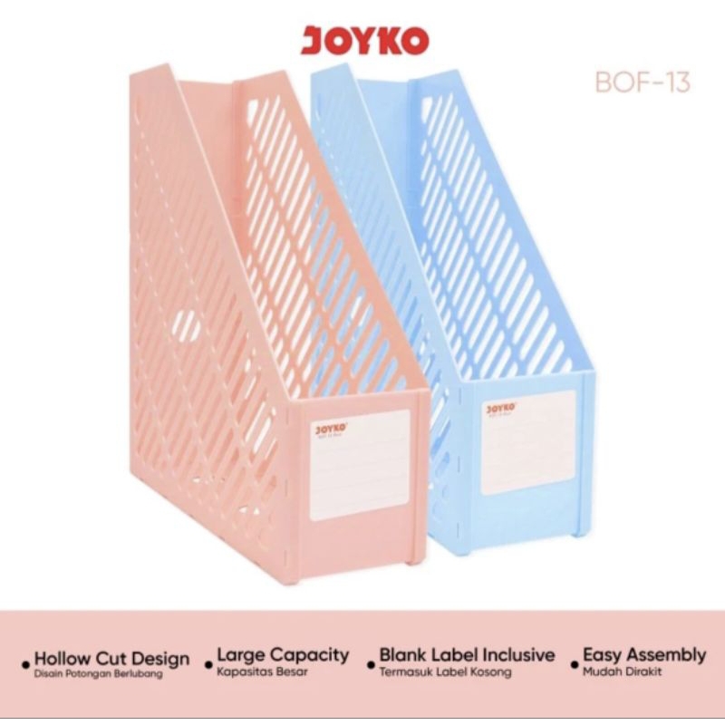 

Box File Plastik Joyko BOF-13 (1 pcs) 29*25,5*9 cm