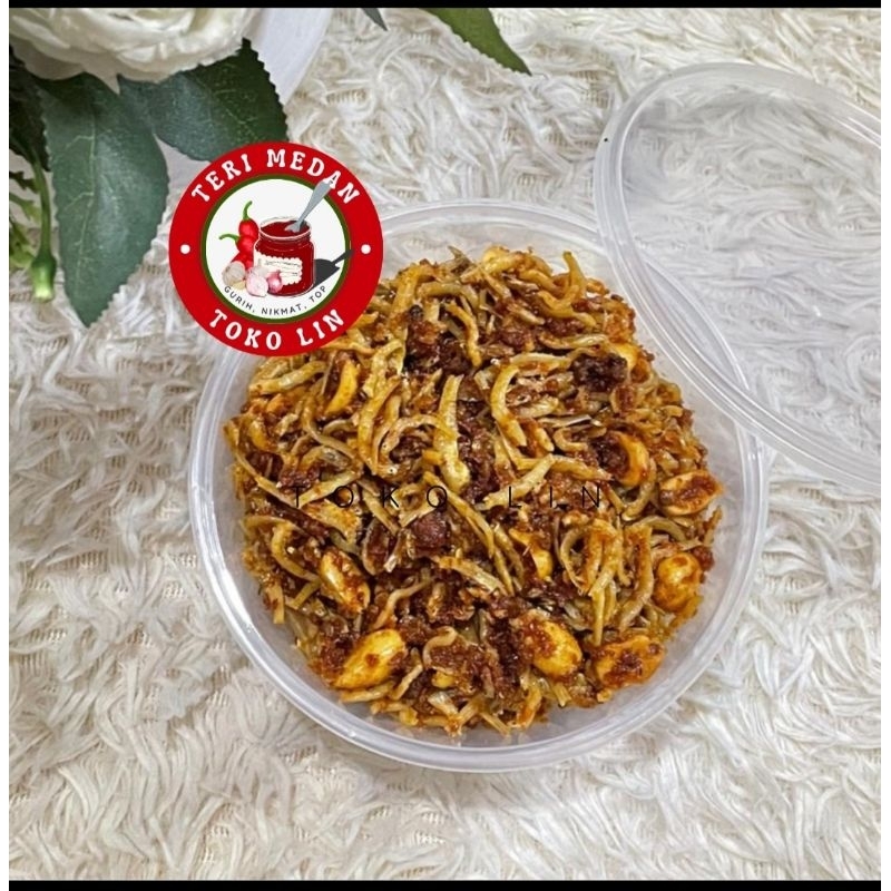 

ikan teri kacang balado kering medan