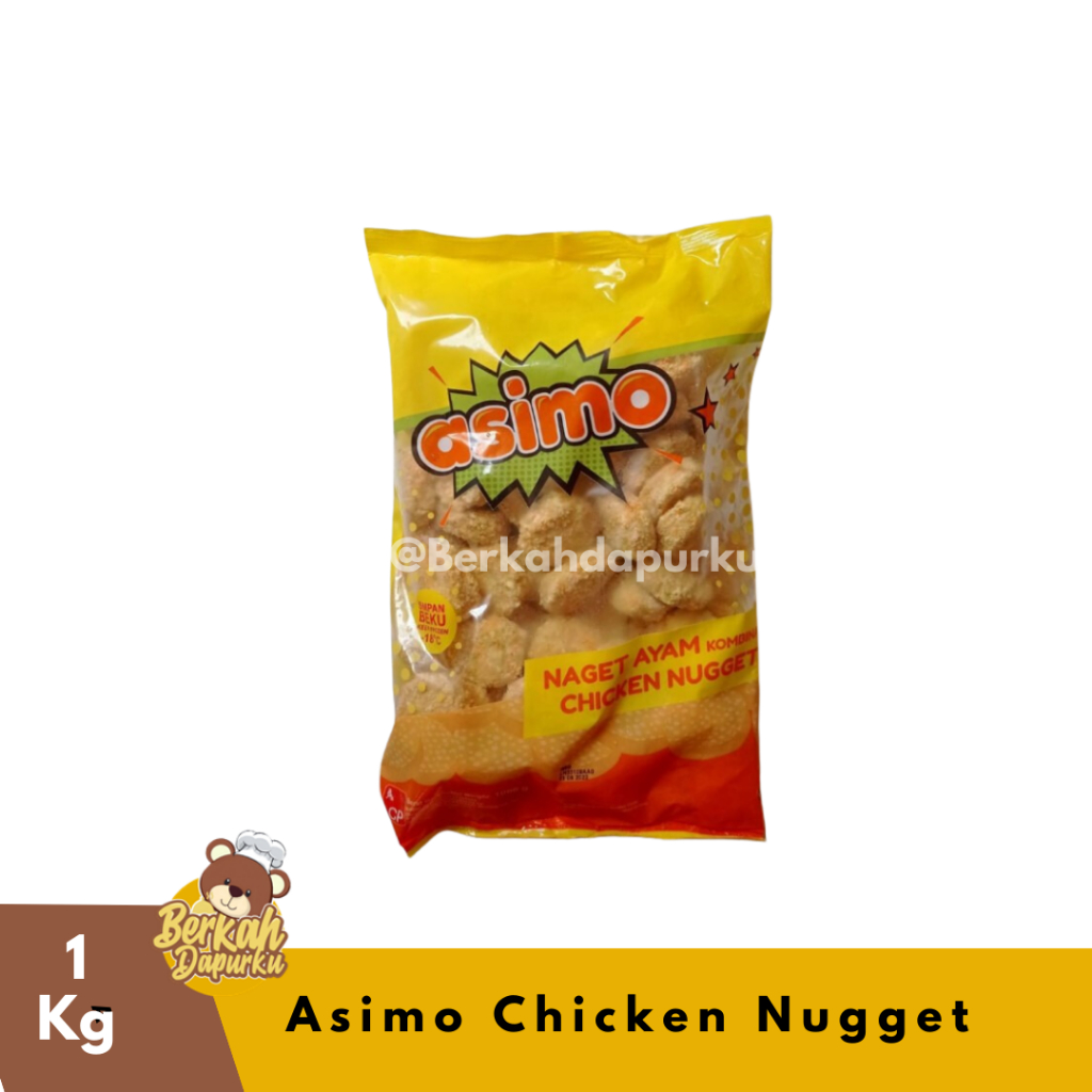 

Asimo Chicken Naget Nugget 1Kg By Fiesta Distributor Frozen Food Murah Bogor