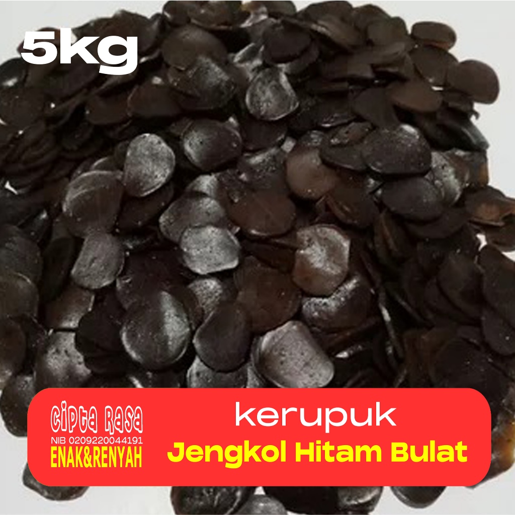 

KERUPUK JENGKOL HITAM KEMASAN 5 KG