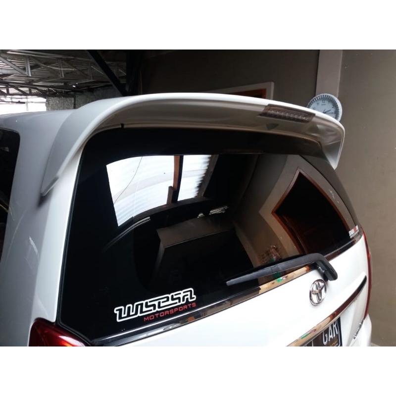 Spoiler Innova Grand Luxury Plastik Wing Bagasi Atas Spoiler Innova Grand Luxury