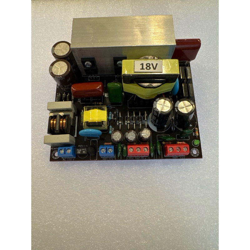 TRAFO SWITCHING SMPS 10A 18v CT extra ct15v dan 12v
