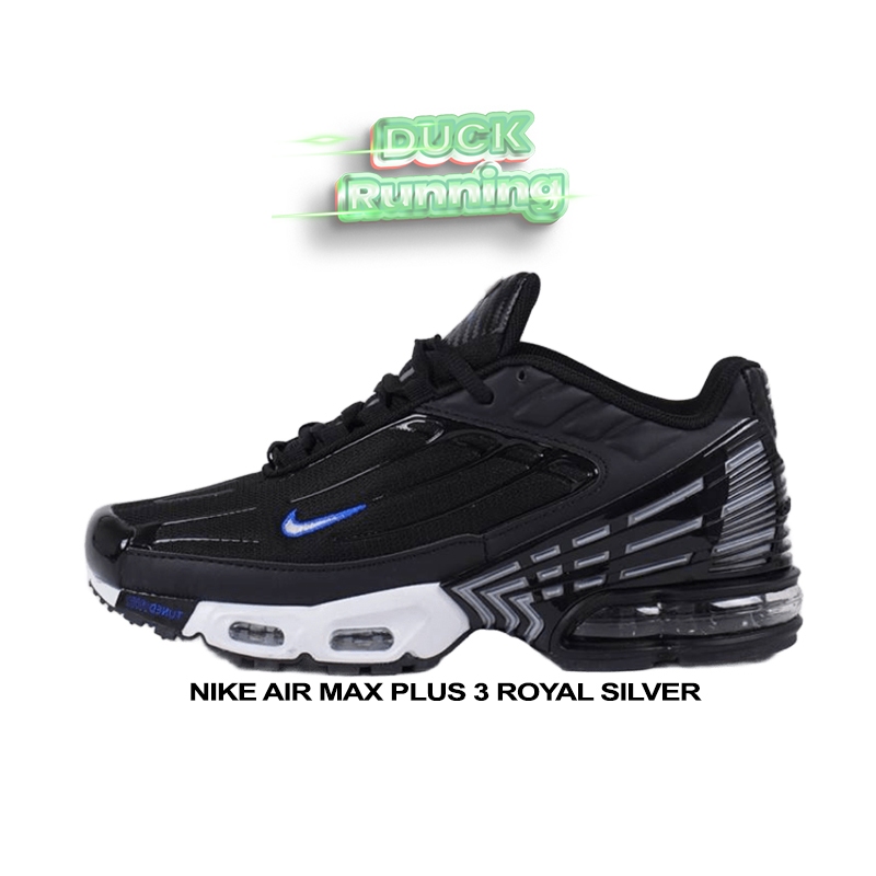 Sepatu Nike Air Max Plus 3 Royal Silver