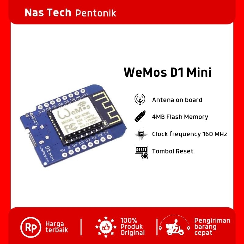 WeMos D1 mini ESP8266 ESP-12