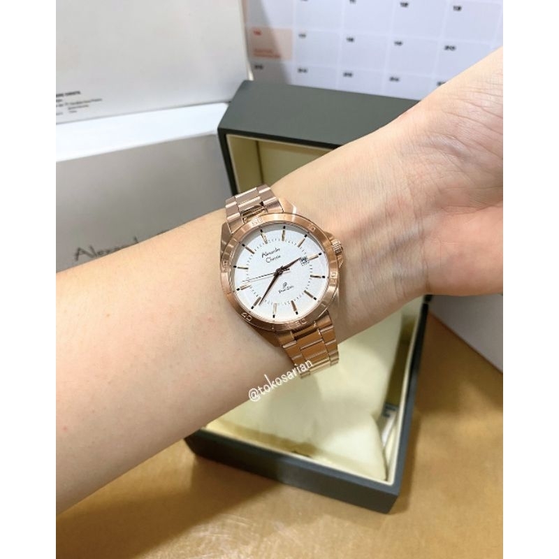 Alexander Christie AC 1011 LD Original Bergaransi Jam Tangan Wanita