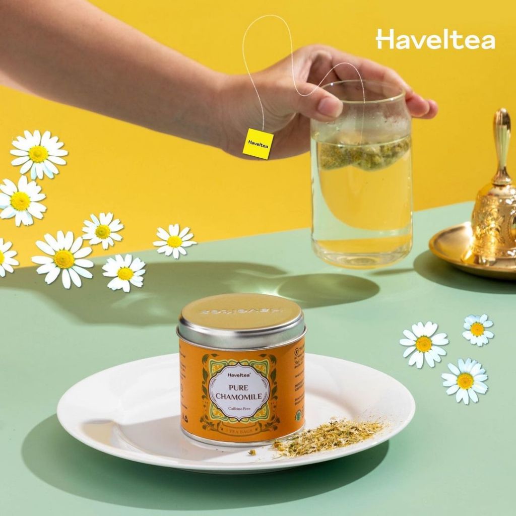 

HAVELTEA PURE CHAMOMILE FLORAL TEA TEH PREMIUM TEH HERBAL UNTUK BANTUAN KECEMASAN TIDUR