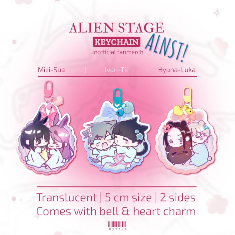 ALNST | alien stage keychain