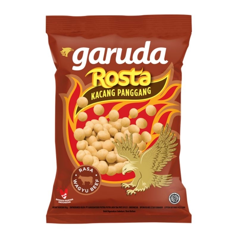 

Garuda Kacang panggang Rosta 95Gram