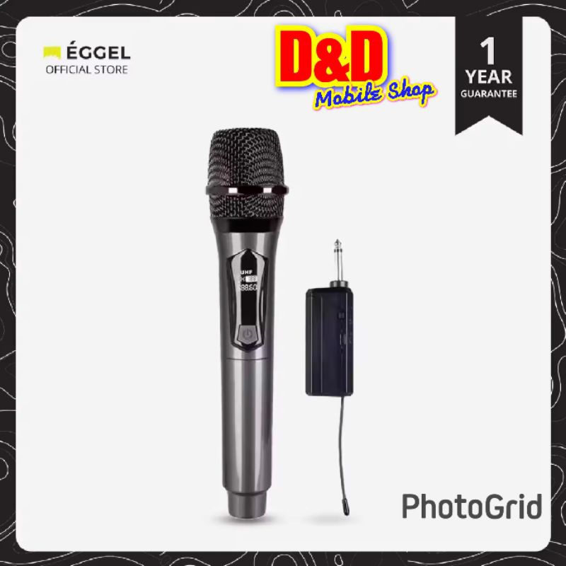 EGGEL WIRELESS MICROPHONE MIC SET FOR FORTIS 2 GARANSI RESMI EGGEL INDONESIA