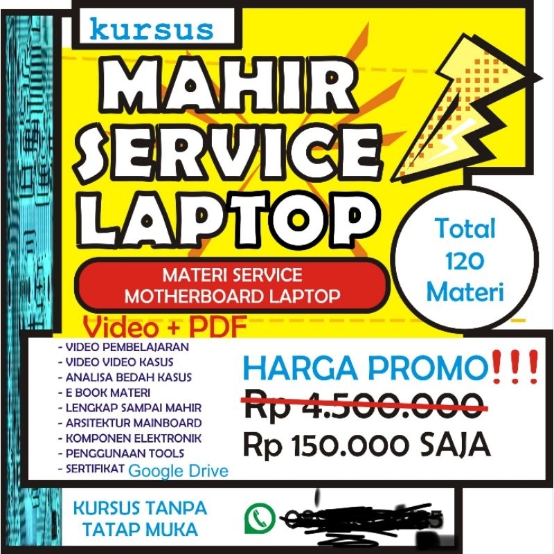 

Mahir Kursus Service Laptop