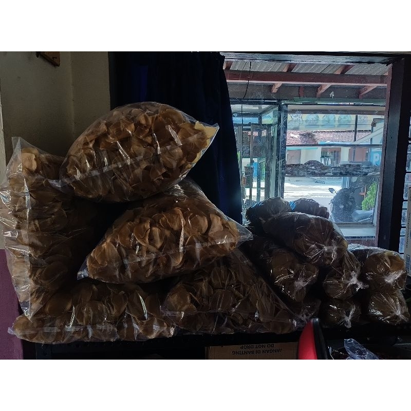 

krecek krupuk bawang/krupuk bawang