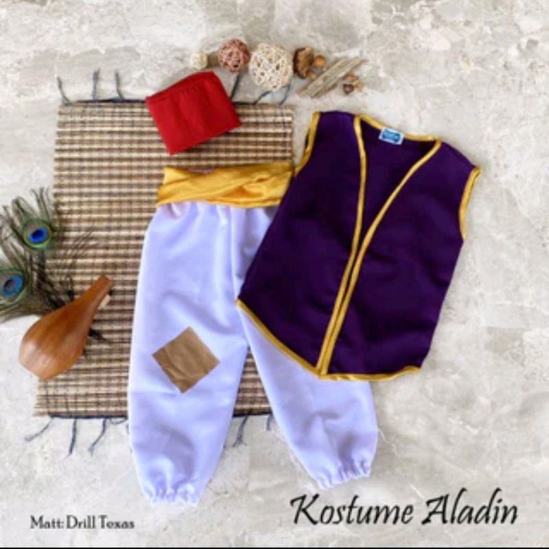 (Preloved) Kostum Aladdin Anak/Remaja