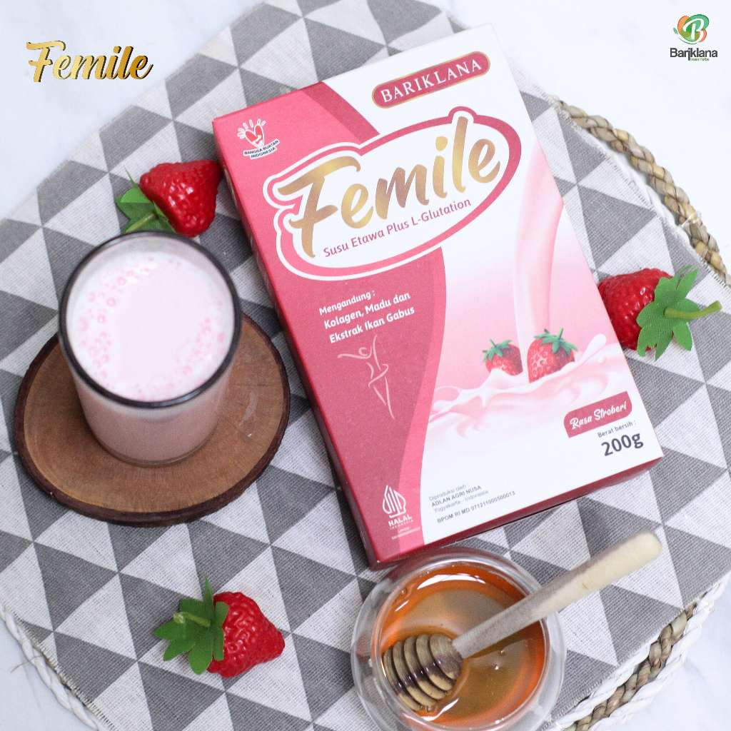 

FEMILE susu kambing etawa plus collagen