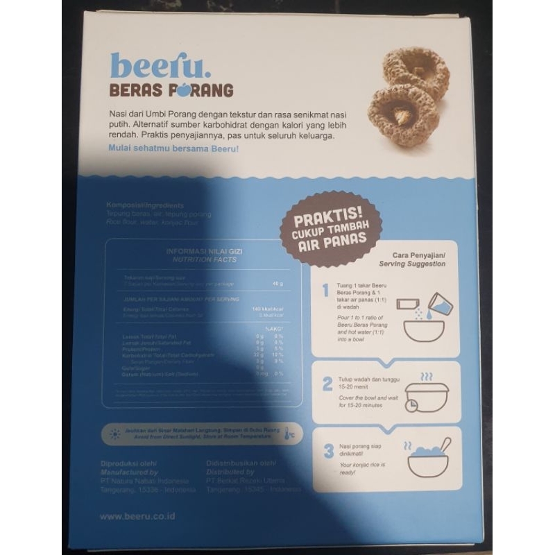 

beeru beras porang 280gr
