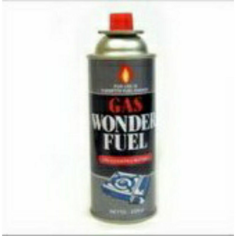 #MAU# Gas Wonder Fuel Kaleng 220gr Original Mini Portable Cooker LPG Elpiji Butane Can