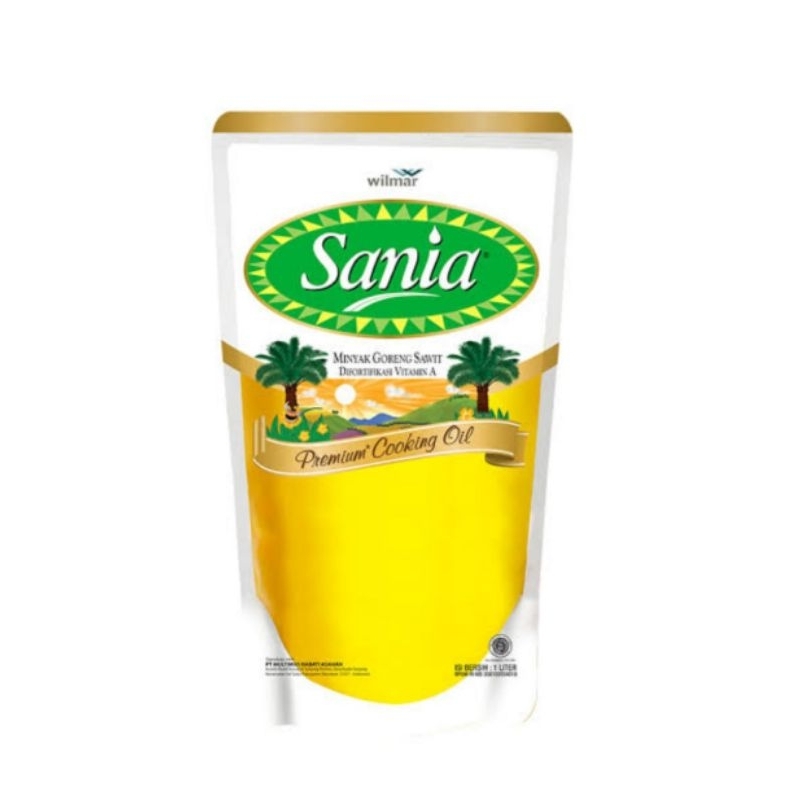 

Minyak Goreng Sania Refil 1 Liter