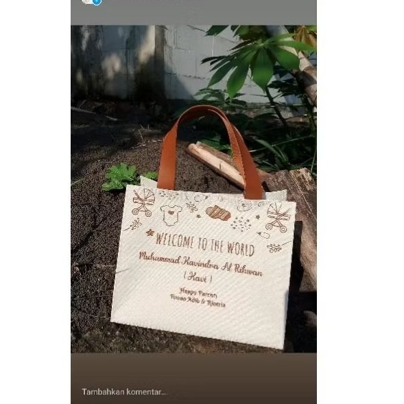 Tas box nasi polyster 18x18x27