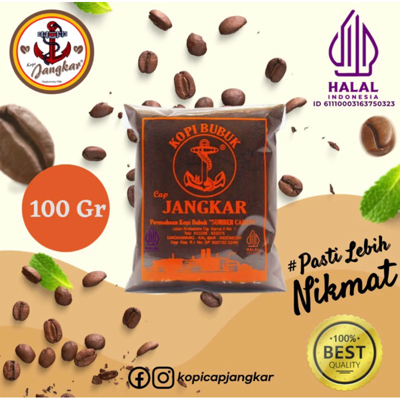 

kopi jangkar asli kualitas istimewa singkawang 100gr / 200gr / 500gr