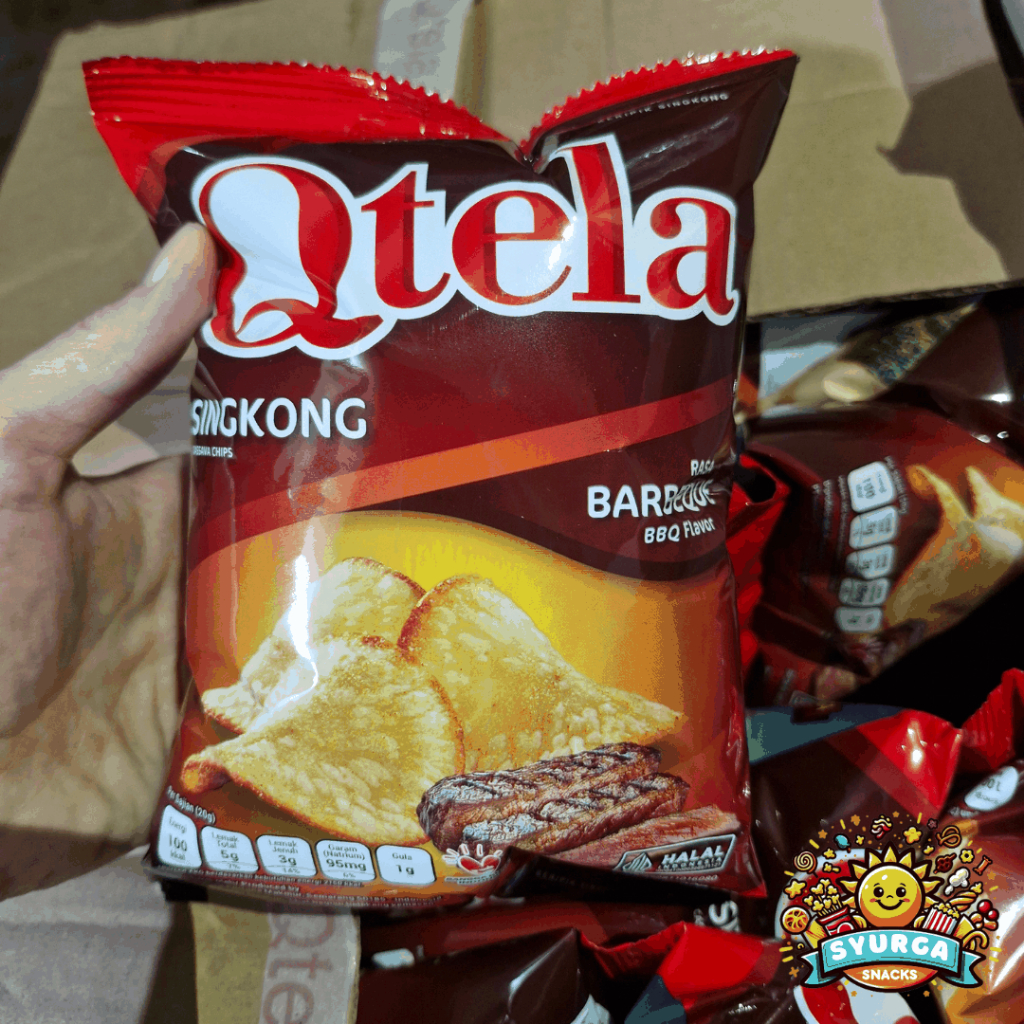 

Qtela Singkong Original Pak (Isi 10 @20Gr)