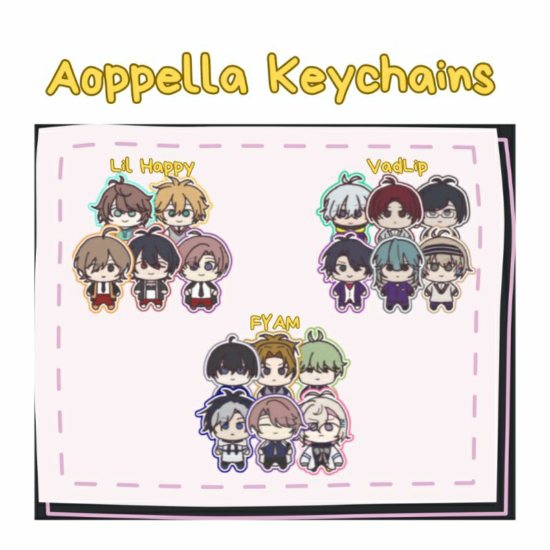 READY STOCK Aoppella? Keychains [Fimikoworks]