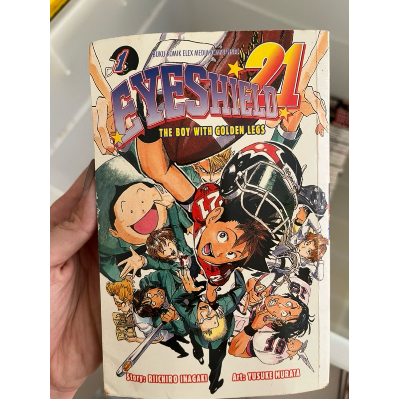 buku komik eyeshield 21 cabutan vol. 1-37 lengkap
