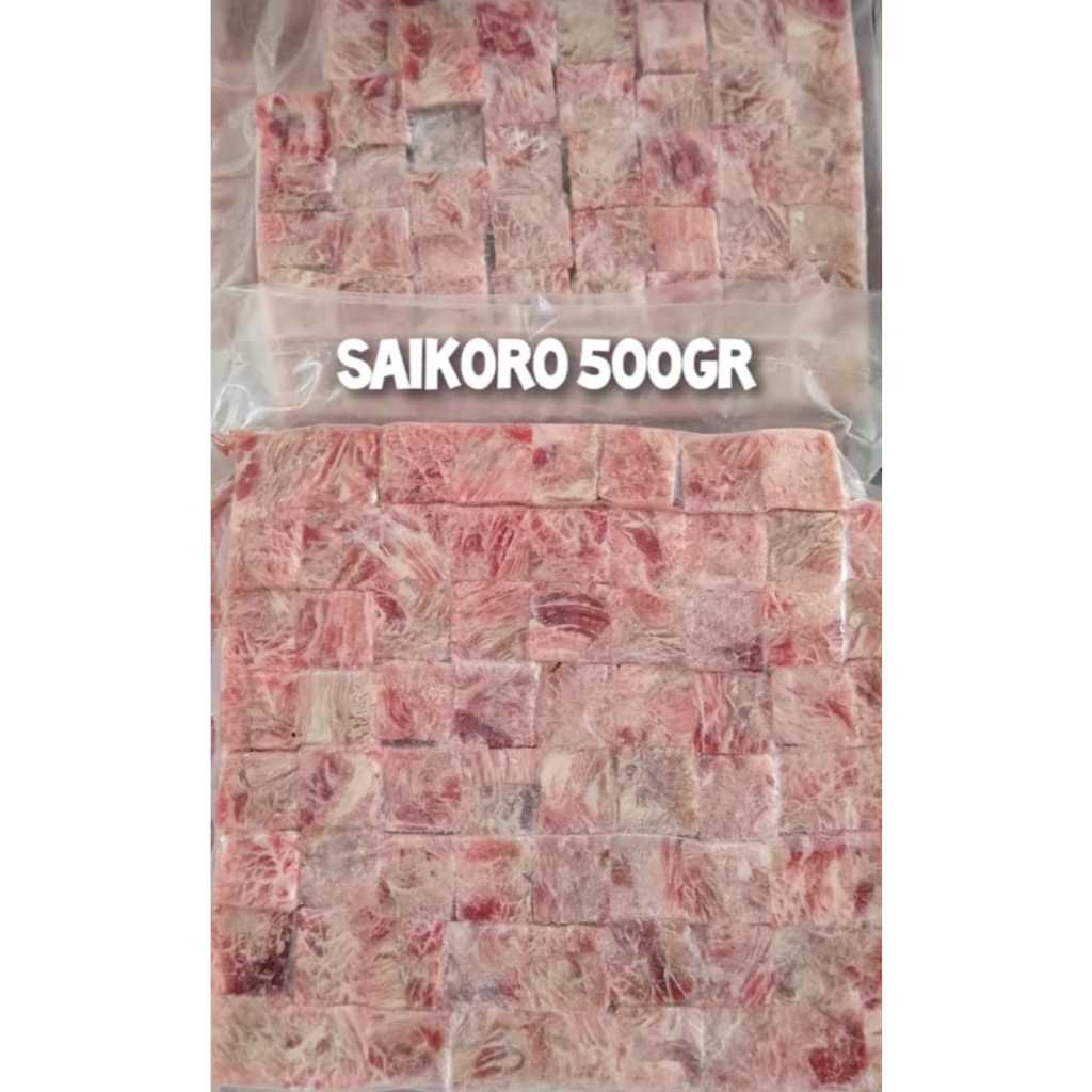 

SAIKORO BEEF LOKAL - kemasan 500gr Daging Beku Sapi Beef Meat Frozen Food