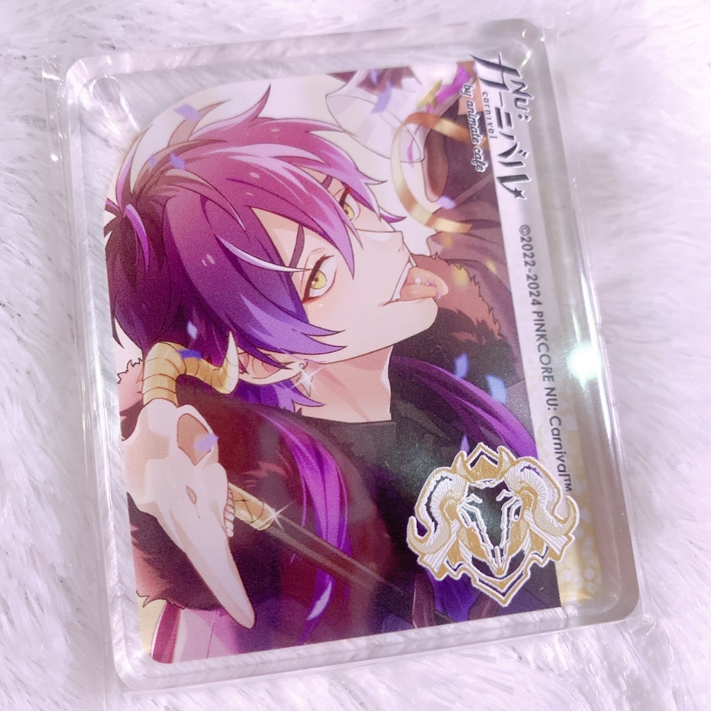 Nu: Carnival Acrylic Colotta Keychain 2nd Anniversary JP Animate Cafe Limited | Rin Nucarni Nu Carni