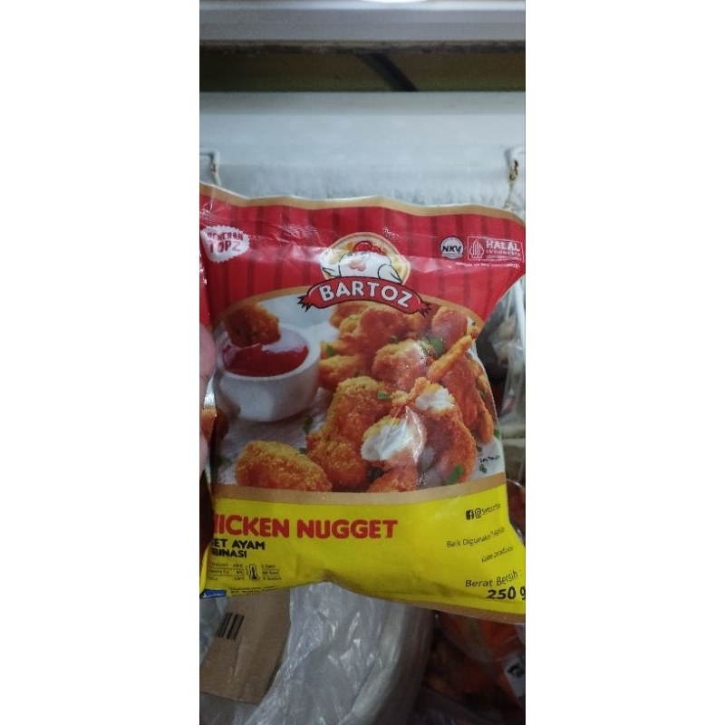 

Bartoz nugget ayam 250gr