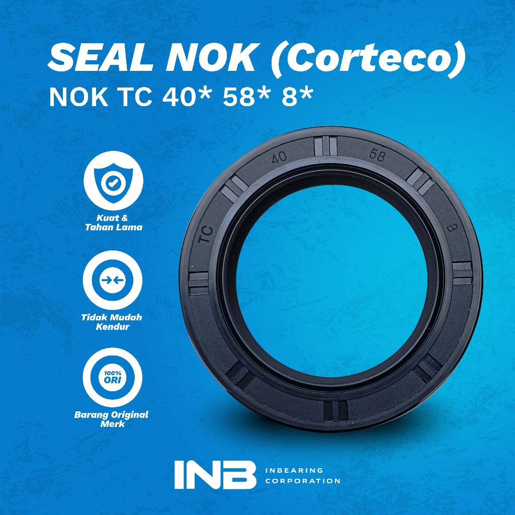 Seal Tc 40 58 8 Nok Seal As Roda Traktor G1000 As Pris Fuso Center INB Original Nok