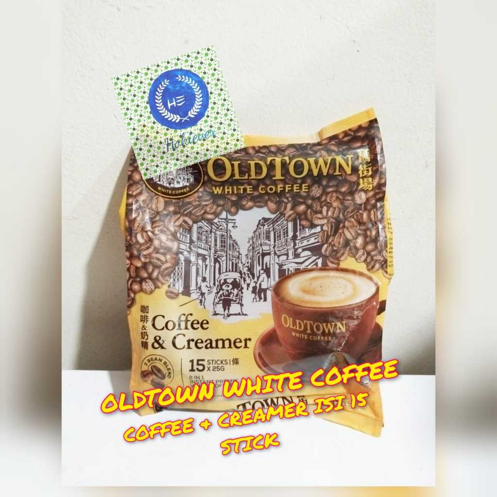 

OLDTOWN WHITE COFFEE 2 IN 1 COFFEE & CREAMER ISI 15 STICK