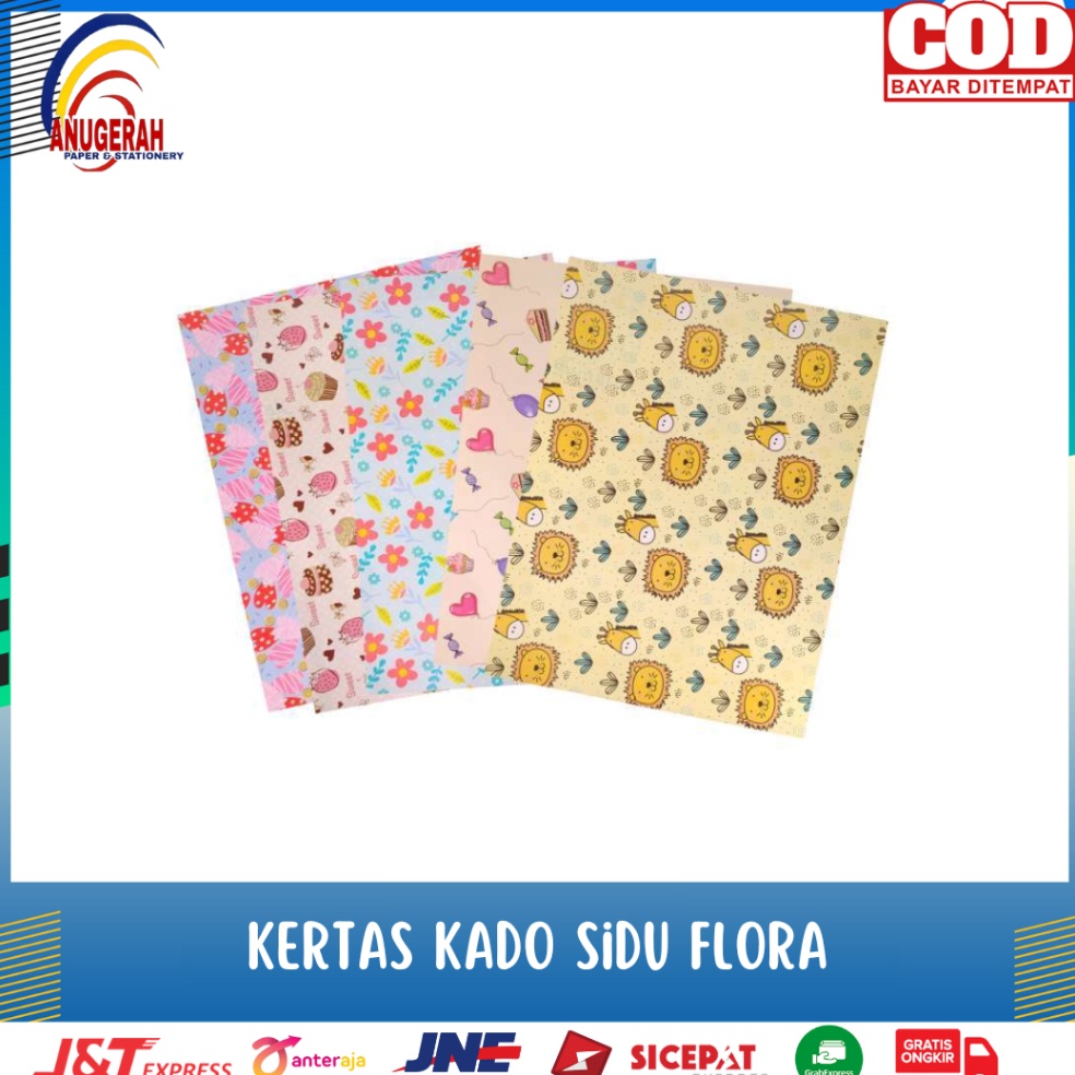 

Produk Keren SIDU GWK FLORA KERTAS KADO PAK