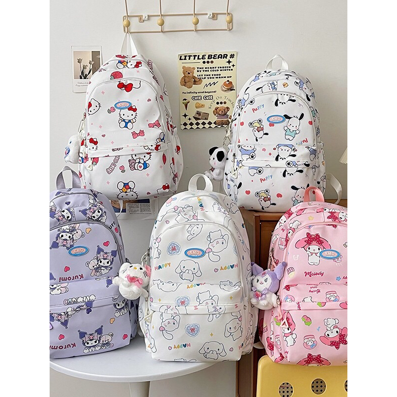 Tas anak perempuan besar sanrio kuromi cinamoroll