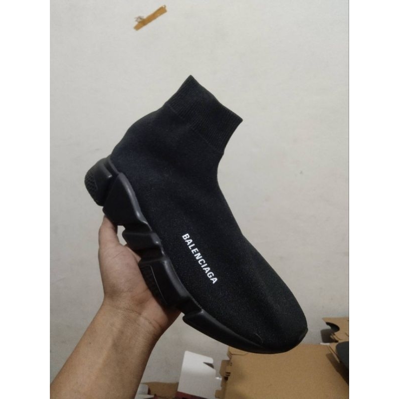 Sepatu Balenciaga Speedtrainer Black