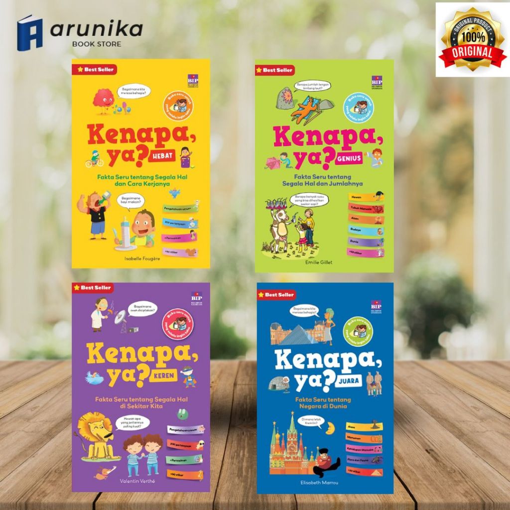Buku Kenapa Ya ? Hard Cover / Original -