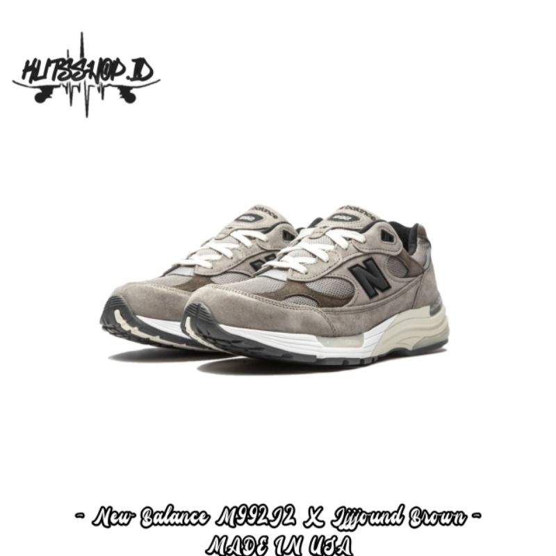 Sepatu New Balance 992  x Jjjjound Brown Made In Usa - NB 992