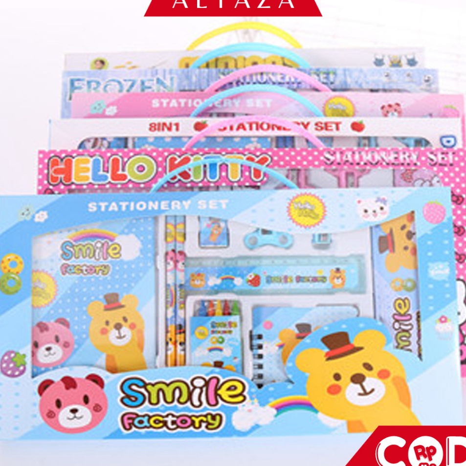 

Pasti Puas ALTAZA COD Paket Alat Tulis Set Stationery Set Study Anak Karakter STY7