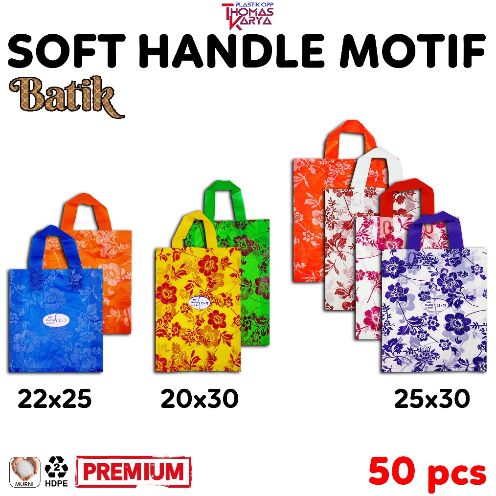 

Kantong Plastik Hajatan 22x25 2x3 25x3 Motif BATIK isi 5 Tas SOFTHANDLE Hidangan Bingkisan Snack